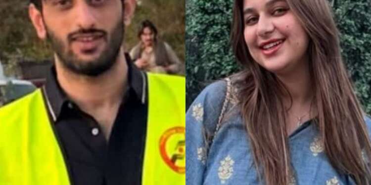 Credit: Instagram/Samiya Hijab Jafari. Image of the accused alongside the complainant.